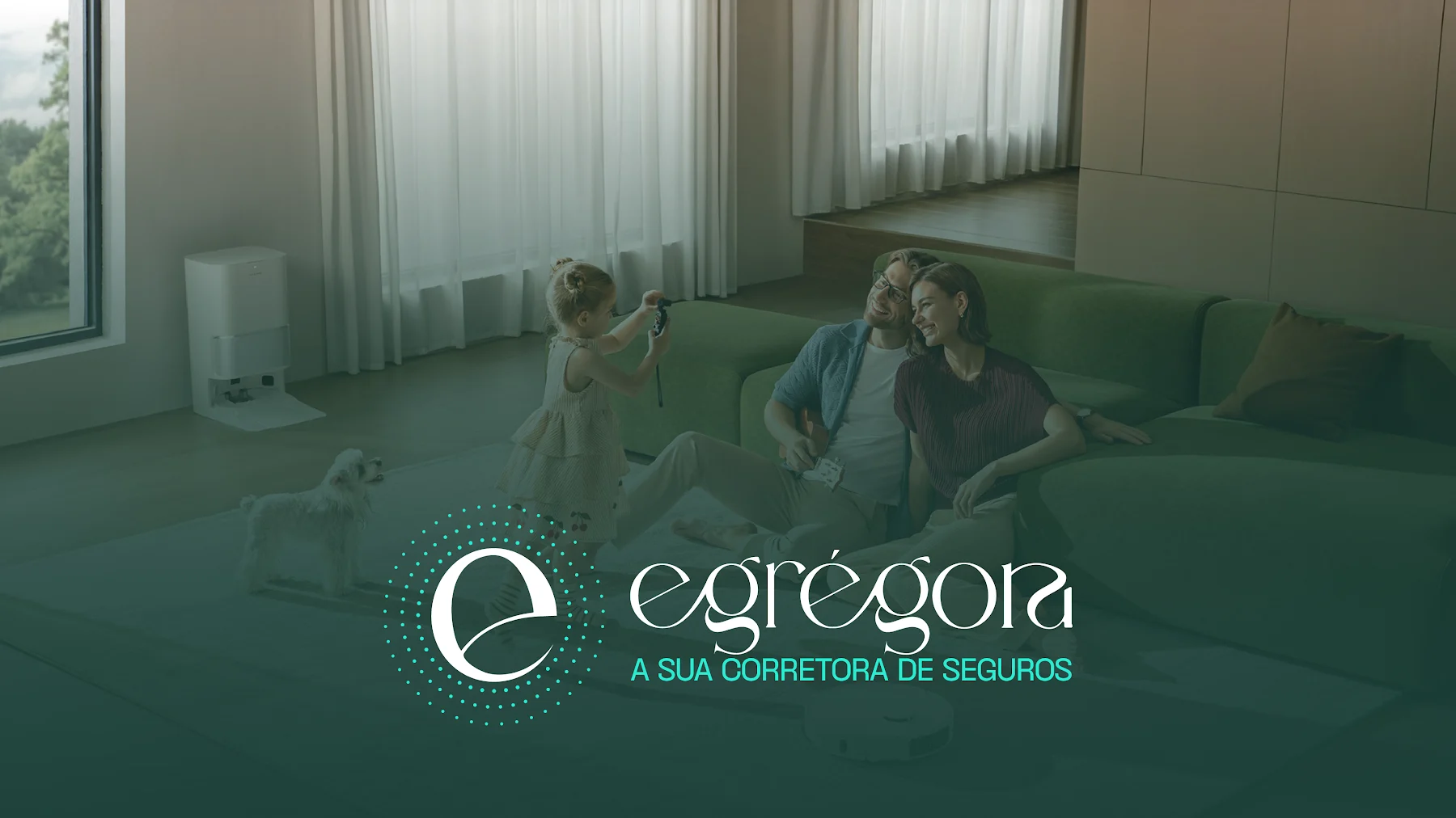 Logotipo Egrégora A sua Corretora de Seguros